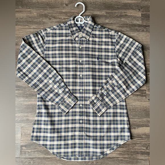 Ralph Lauren Men’s Plaid Shirt 100% Cotton - Picture 10 of 10